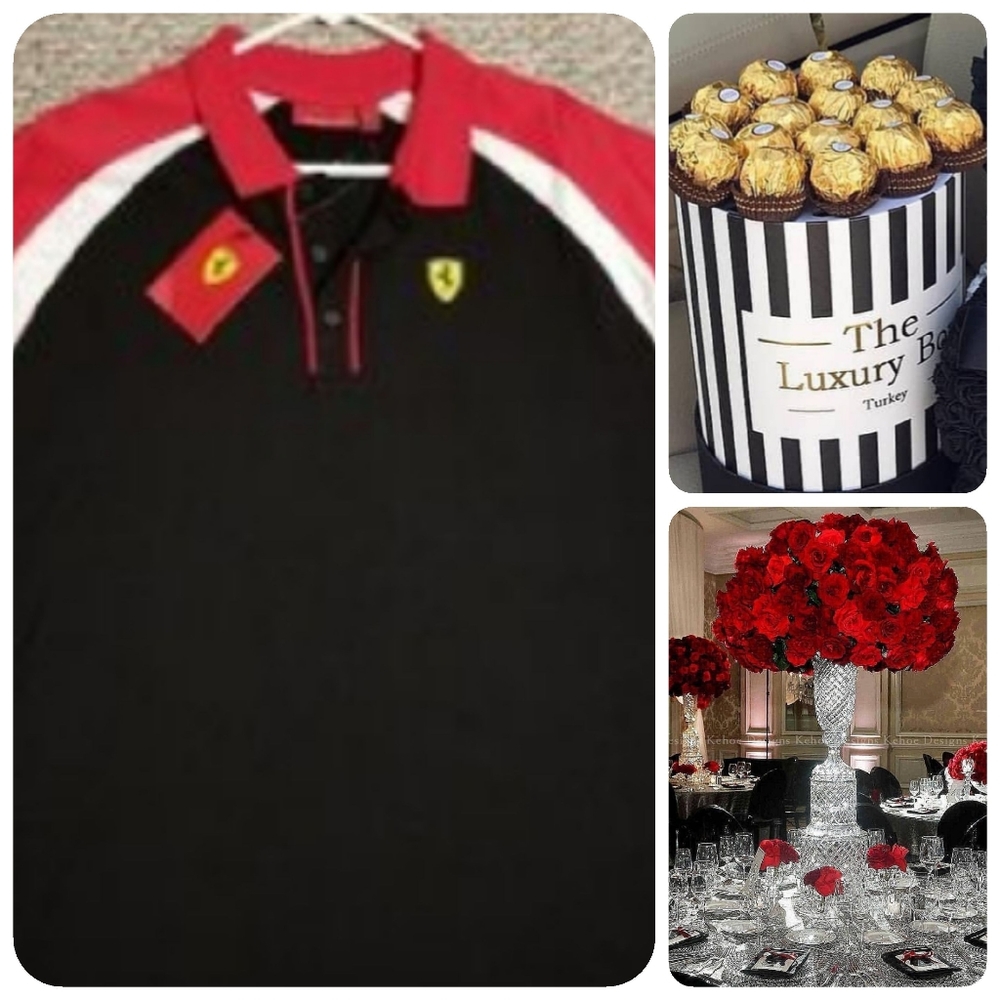 Ferrari mens NWT official licensed shirt